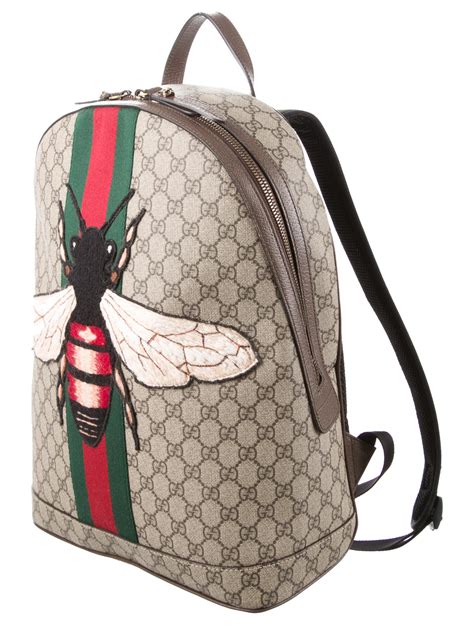 gucci backpack bag with bee|Gucci bee brooch.